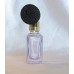 FMB03 fialový  - plnitelný skleněný flakon na parfém s malým balónkovým rozprašovačem
