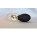 FMB04 růžový  - plnitelný skleněný flakon na parfém s malým balónkovým rozprašovačem